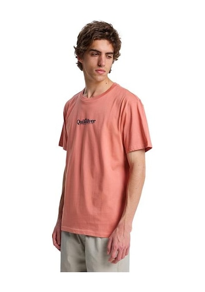 Quiksilver Fineline Erkek Pembe Tişört