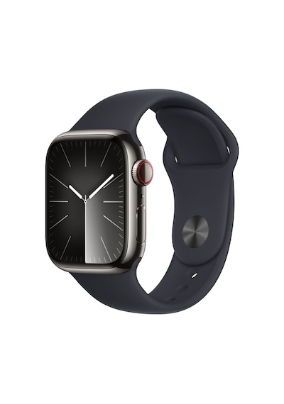 Apple Watch Series 9 GPS + Cellular 41 MM Çelik Kasa Spor Kordon S/M Akıllı Saat (Apple Türkiye Garantili)