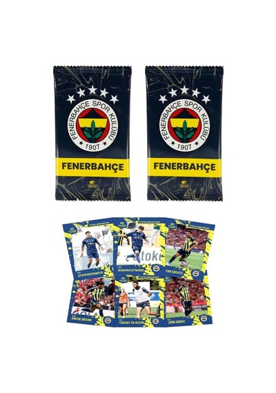 Fenerbahçe Pre-season 2025-26 Sezonu Koleksiyon Kartları 2 Paket 12 Kart
