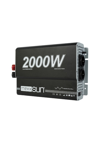 Mexxsun 24v Volt-2000w Watt Modifiye Sinüs İnverter 220v Çevirici