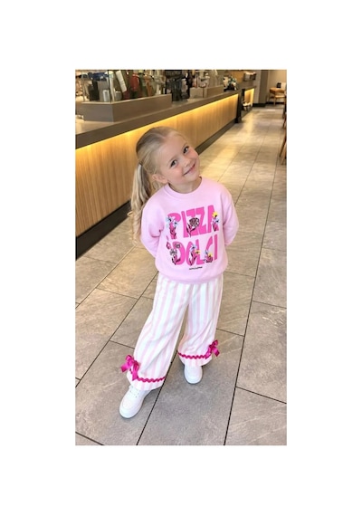 Poala Kids Pizza Dolci Takım Pembe