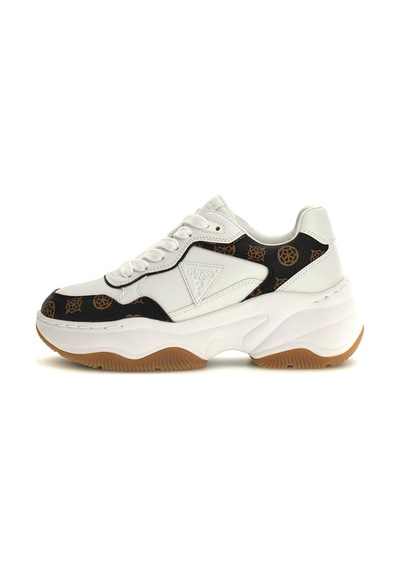 Kadın Hapyy3 Monogram Desenli Kalın Tabanlı Sneaker - Mix 4221606