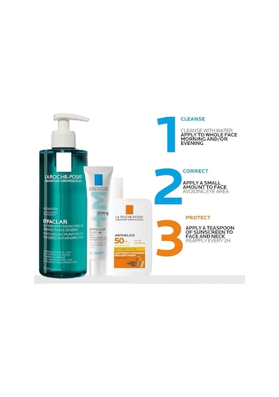 La Roche-posay Effaclar Mikro-peeling Temizleme Jeli 400 Ml