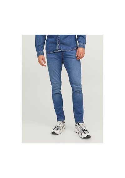 Jack & Jones Jack Jones Glenn Model Dar Kesim Kot Pantolon 12243592 Blue Denim