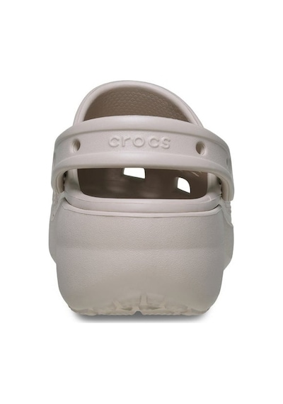 Crocs Classic Platform Clog W Kadın Terlik-33938 Krem
