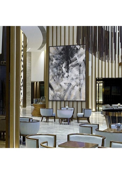 Modern Büyük Boy El Yapımı Yağlı Boya Tablo 105x150cm