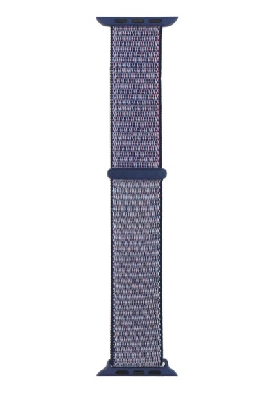 Watch 38mm Kordon Band-03 Serisi Hasır Strap Kayış-fidnight Blue Fidnight Blue