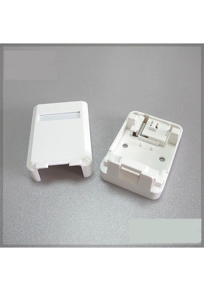 Boş 1 Port Keystone Jack Kutusu Rj45 -Rj11 Cat6 Sıva Üstü (533636128)