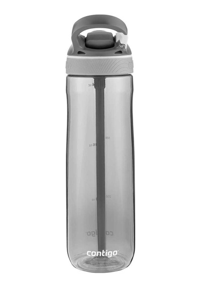 Contigo Ashland Tren Tek El Bas İç Kapaklı Su Matarası 720ml 2191378 - Füme