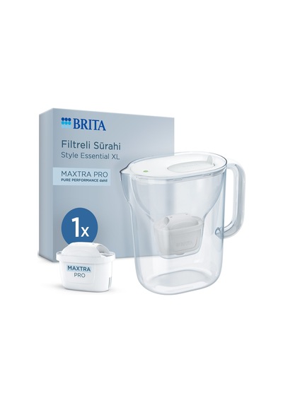 Brita Style Essential Xl Filtreli Sürahi Beyaz Tarı