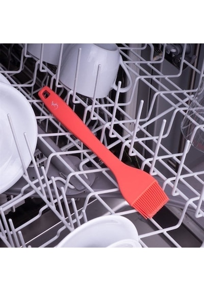 Lurch - Platin Silikon Pasta Fırçası 25,5 Cm Somon - Yanmaz, Yapışmaz, Bükülmez, Çizmez, Tat Ve Koku Bırakmaz - 240071 Sarı - Pembe Lurch - Platin Silikon Pasta Fırçası 25,5 Cm Somon - Yanmaz, Yapışmaz, Bükülmez, Çizmez, Tat Ve Koku Bırakmaz - 240071 Sarı - Pembe