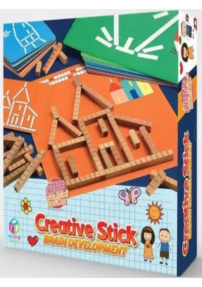 Benimer Creatıve Sticke - Dikkat Oyunu - Zeka Oyunu - Çocuk Oyunu