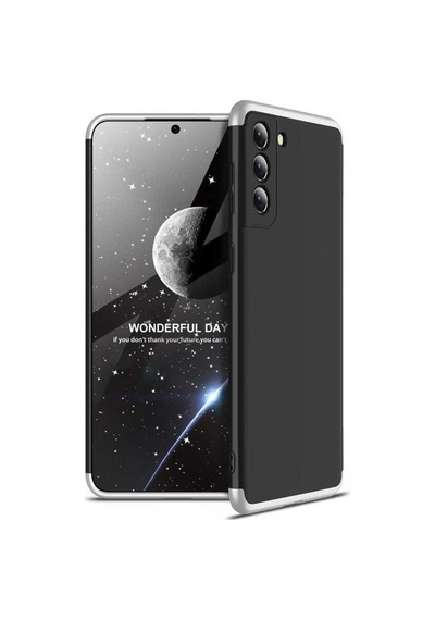 Galaxy S21 Plus Kılıf Zore Ays Kapak Siyah-Gri