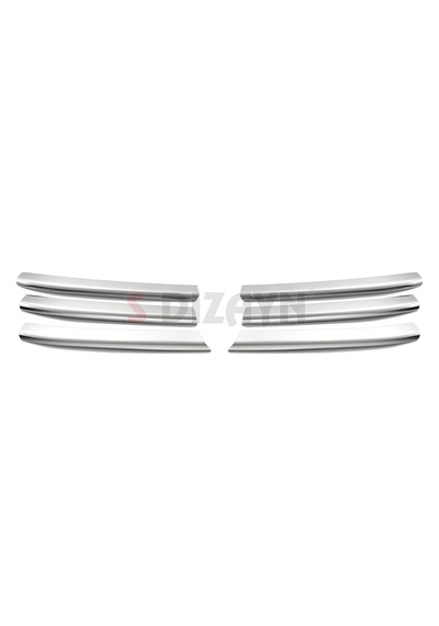 S-Dizayn Renault Megane 2 Krom Ön Panjur 6 Prç 2004-2005