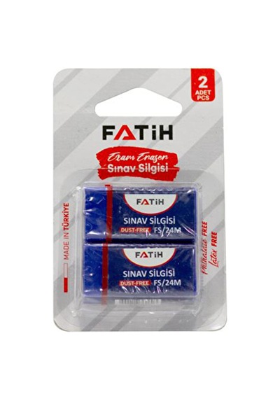 3 Adet Fatih Sınav Silgisi 2'li