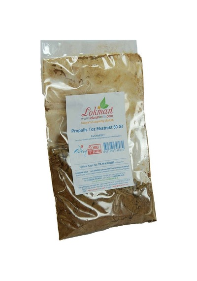 Propolis Ekstrakt Öğütülmüş Toz 50 Gr Paket