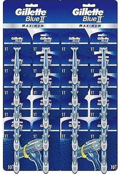 Gillette Blue2 Maximum Tıraş Bıçağı 20'li