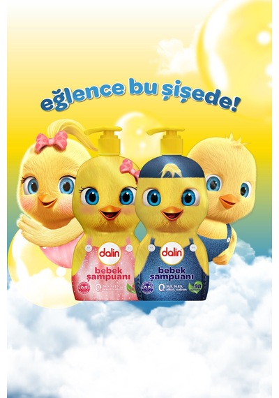2 Adet Dalin Şampuan Civciv Şişe 500ml