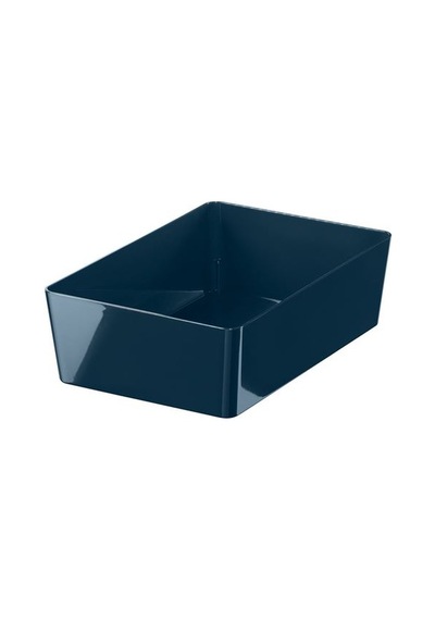 Ikea Kuggıs Kutu, Mavi-siyah, 18x26x8 Cm