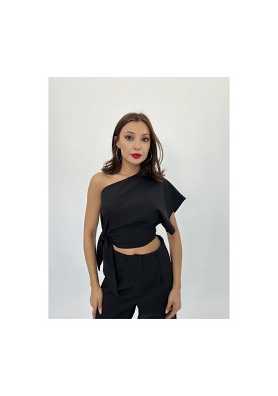 Butik İstanbul 4643 Bluz-siyah Si Yah