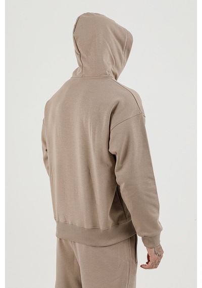 Airlife Bolder Fz.7 Kanguru Cepli Erkek Kapüşonlu Sweatshirt Kahverengi