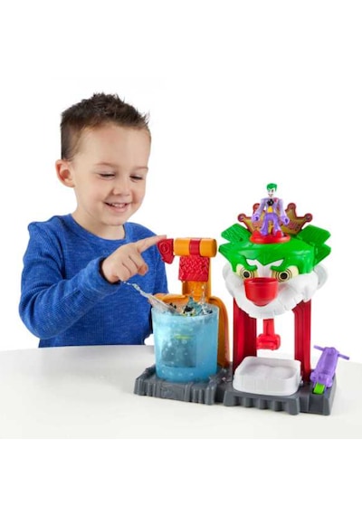 Imaginext DC Super Friends Renk Değiştiren Joker Eğlence Evi Oyun Seti HMX55