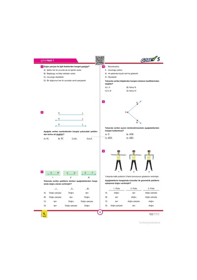 Nitelik Görev 5. Sınıf Matematik 36 Haftalık Çalışma Föyü 3083