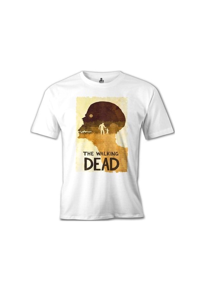 The Walking Dead Beyaz Erkek Tshirt