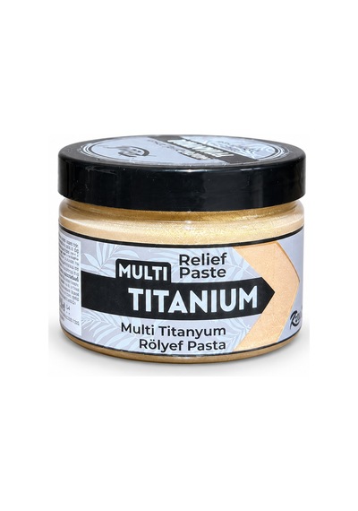 Rich Multi Titanyum Rölyef Pasta 150 Ml Altın