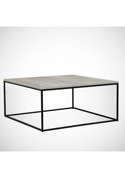 Poly Orta Sehpa Metal & Orta Masa Deniz Meşe /Metal Ayaklı Sehpa Poly Orta Sehpa Metal & Orta Masa Deniz Meşe /Metal Ayaklı Sehpa