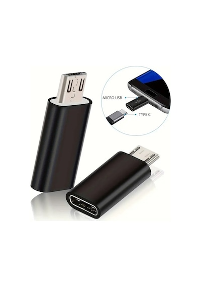 Type-c Micro Usb Çevirici Typec Micro Usb Dönüştürücü Typec Dişi