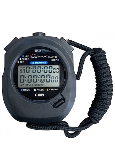 Loyka C809 El Tipi 10 Lap Hafızalı Dijital Kronometre