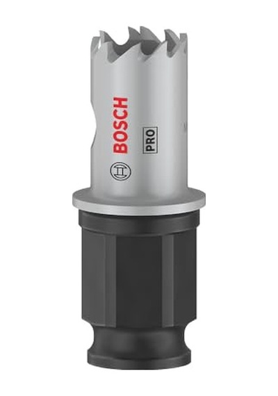 1 X Pro Sheet Metal Power Change Plus Delikli Testere Paslanmaz Çelik Levhalar, Çelik Levhalar, Ø 16 Mm, Profesyonel