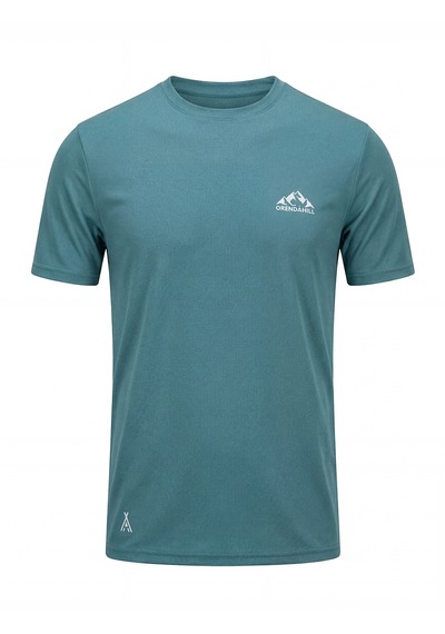 Orendahill Erkek Spor Tişört Hızlı Kuruyan Esnek Regular Fit Basic Gym Activewear Mint