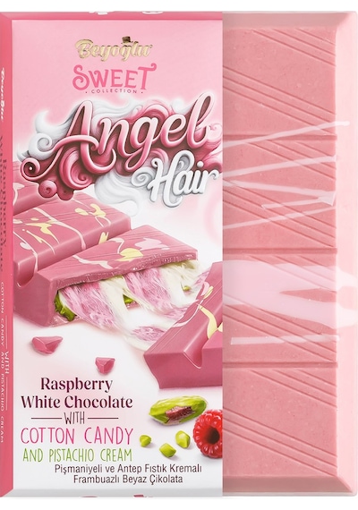 Beyoğlu Angel Hair Antep Fıstıklı Ve Sütlü Çikolata 170 Gr 2 Li Karma Set