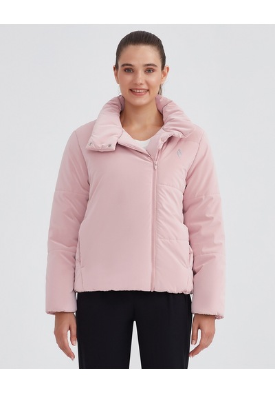 Skechers W Outerwear Padded Jacket Kadın Light Pink Mont S232044-590 Pembe