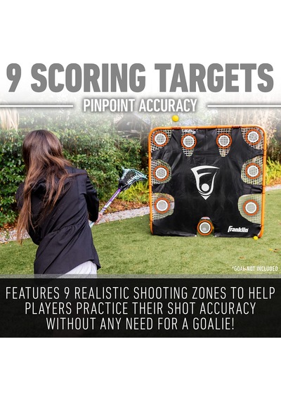 Franklin Sports Lakros Gol Atış Hedefi - Lacrosse Net Eğitim Ekipmanları - Atış Uygulaması İçin Köşe Hedefleri - Resmi Beden Hedeflerine Uyar