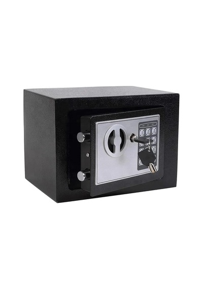 6387 Elektronik Şifreli Mini Çelik Para Kasası
