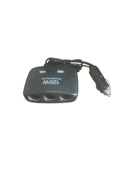 Cakmak Soketı 3lu 12-24v 120w Kablolu 3 Lu 2 Sb