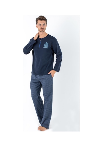 Doremi Prussian Blue Erkek Pijama Takımı (511090263)
