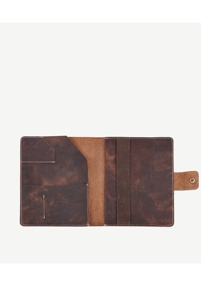 Yargıcı Kraf Defter Deri Defterlik 25keda9004x 003 Kahverengi