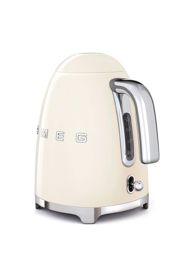 Smeg Klf03creu Su Isıtıcısı, 1,7 Litre Kapasiteli, Krom Paslanmaz Çelik, Ayarlanabilir Termostat, Su Seviyesi Göst