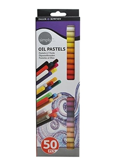 Daler Rowney Simply Yağlı Pastel 50 Renk