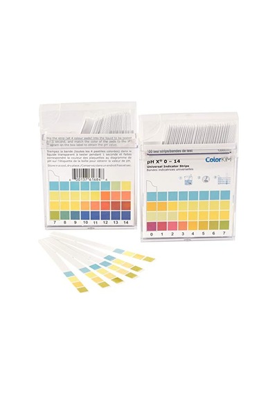 Yerli Ph Test Kağıtları / Test Kağıdı / Ph Metre / Ph 0-14 Ölçer Kutu İçerisinde 100 Adet Ölçüm Çubuğu