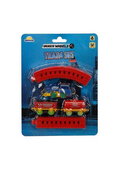 2559 Maxx Wheels Mini Tren Seti 11 Parça -sunman - Izbp-889765 1 Adet