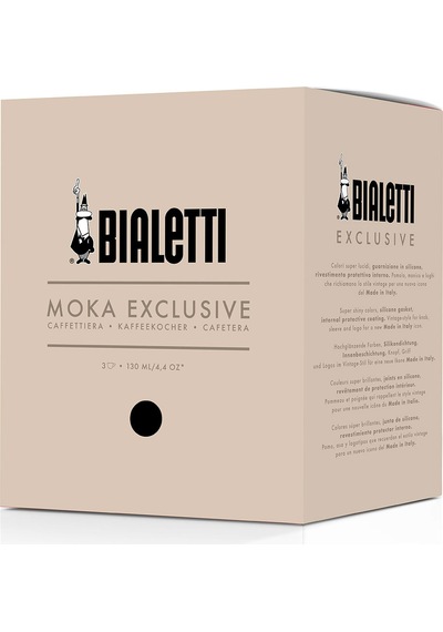 Bialetti Moka Express Excl. Siyah 3 Cup