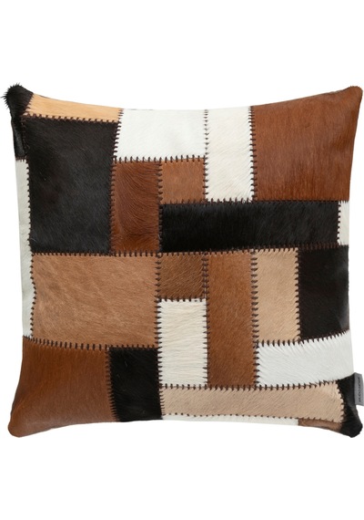 Mudo Home Vıctorıa Deri Kırlent 45x45 Cm Çok Renkli