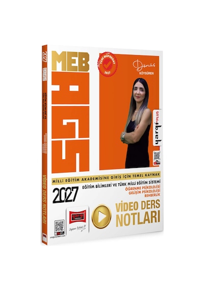 Yargı Yayınları 2027 Meb Ags Eğitim Bilimleri Ve Türk Milli Eğitim Sistemi - Öğrenme Psikolojisi - Gelişim Psikolojisi - Rehberlik Video Ders Notları