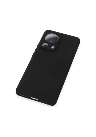 Newface Xiaomi Mi 13 Lite Kılıf Nano İçi Kadife Silikon Semeglbl - 54 - Siyah Sıyah