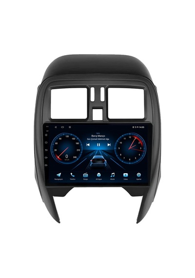 Nissan Micra 2013-2018 Android Multimedya Carplay Android Auto Navigasyon 10gb Ram 256gb Pro 9"